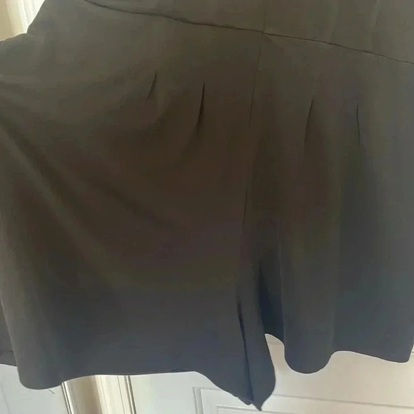 City Chic Black Romper Keyhole Pockets Sz XL - Picture 5 of 8